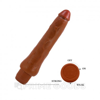 Реалистичный вибратор Dryad мультискоростной, 25 см от sex shop primegoods фото 4