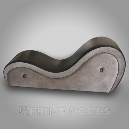 Диван-софа тантра с креплениями для наручников (бежевый) от sex shop primegoods фото 4