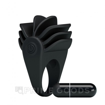 Силиконовое виброкольцо с мощным виброэлементом от sex shop primegoods