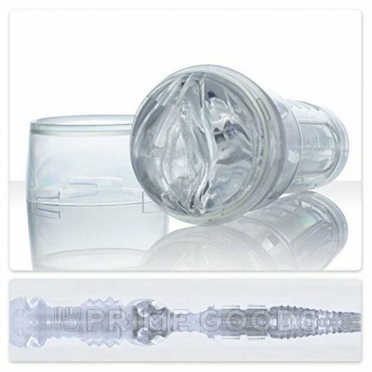 Мастурбатор Fleshlight Crystal Ice вагина (прозрачный) от sex shop primegoods фото 7
