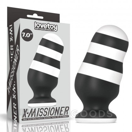 Анальный плаг X-Missioner (18×8,5 см) от sex shop primegoods