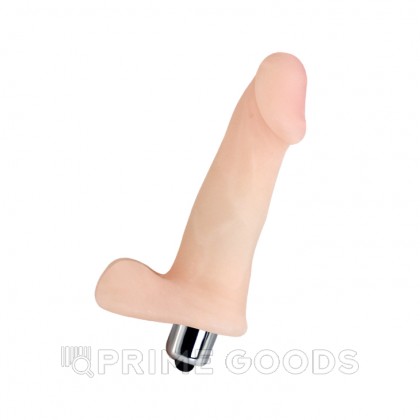 Мини-вибратор с мошонкой (12,5×2,5 см) от sex shop primegoods фото 8