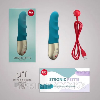 Мини-пульсатор Fun factory STRONIC PETITE, морская волна от sex shop primegoods фото 2