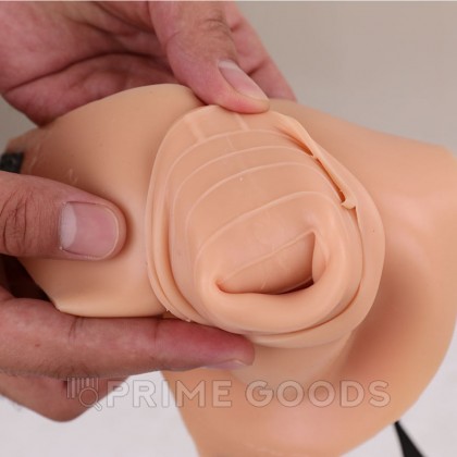 Накладная вагина (на ремешках) от sex shop primegoods фото 8