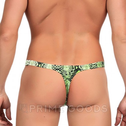 Мужские стринги Snakeskin (XL) от sex shop primegoods фото 4