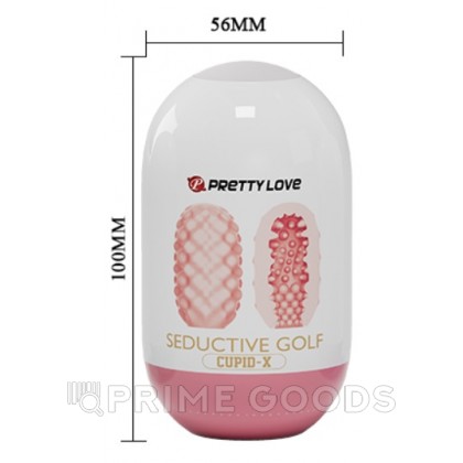 Двухсторонний мастурбатор Seductive golf от sex shop primegoods фото 2
