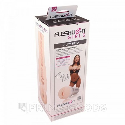 FLESHLIGHT SIGNATURE Мастурбатор Riley Reid Utopia (вагина) от sex shop primegoods фото 4