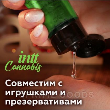 Intt - Интимный гель Cannabis на водной основе, 100 мл от sex shop primegoods фото 2
