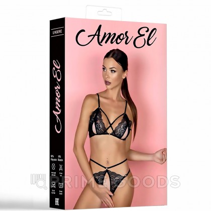 Комплект эротического белья Amor El Malda, L-XL от sex shop primegoods фото 3