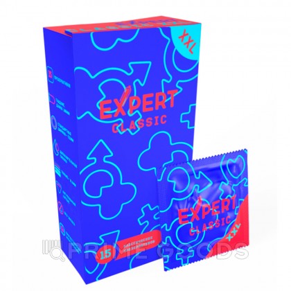 Презервативы EXPERT Classic XXL, классические, увеличенного размера, 15 шт от sex shop primegoods фото 3