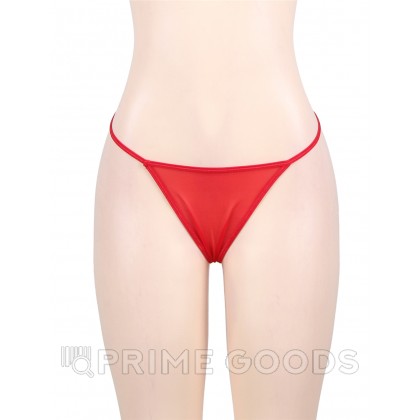 Пояс для чулок на высокой посадке Red Sexy Lace, 3XL от sex shop primegoods фото 9