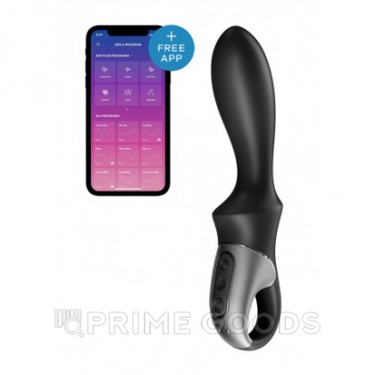 Смарт вибратор с подогревом Heat Climax Connect App Satisfyer от sex shop primegoods фото 8