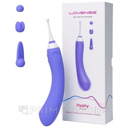 Двусторонний вибратор Lovense Hyphy для быстрого оргазма от sex shop primegoods
