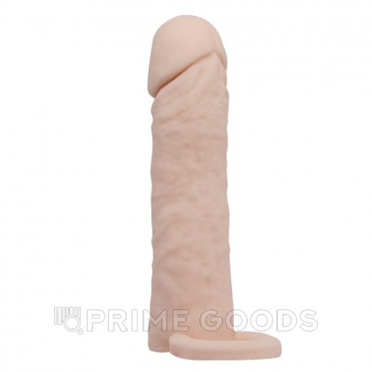 Насадка реалистичная с креплением на мошонку от sex shop primegoods фото 3