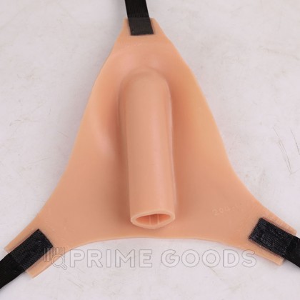 Накладная вагина (на ремешках) от sex shop primegoods фото 6