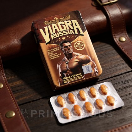 Возбуждающий препарат для мужчин Viagra Russia от sex shop primegoods фото 4