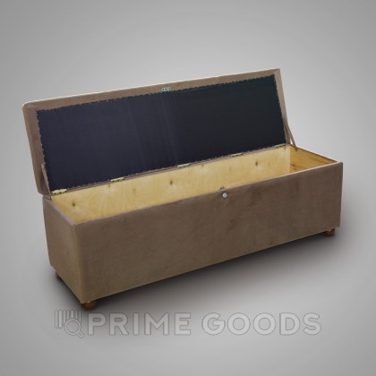 Мягкий диван-софа с полостью для хранения секс куклы бежевый от sex shop primegoods фото 3