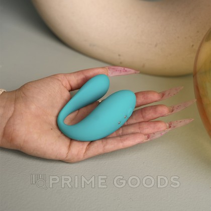 Вибратор для пар TWIN Tiffany с управлением через приложение от Amovibe от sex shop primegoods фото 3