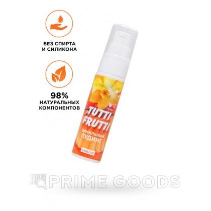 Интимный гель TUTTI-FRUTTI ванильный пудинг, 30 г от sex shop primegoods фото 2