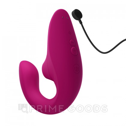 Бесконтактный клиторальный стимулятор Womanizer Blend, малиновый от sex shop primegoods фото 4