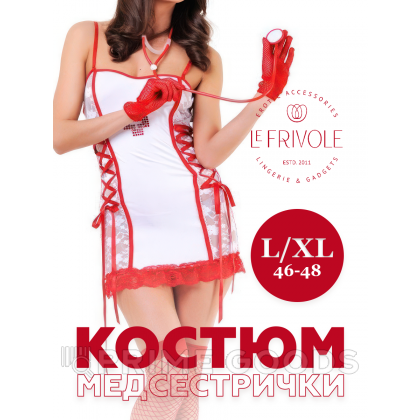 Костюм Медсестры эротический, L/XL от sex shop primegoods фото 2