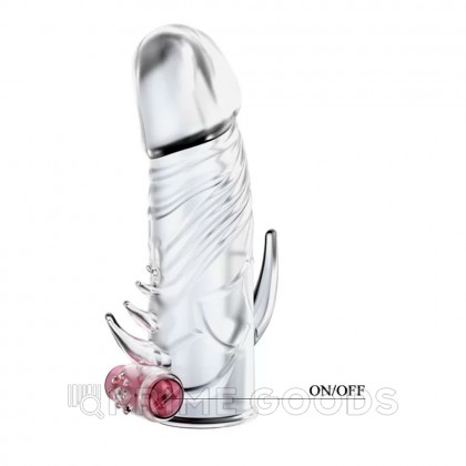 Насадка на пенис со стимулятором клитора от sex shop primegoods фото 4