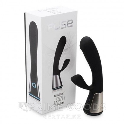 Вибратор с двойной стимуляцией Ohmibod Fuse от KIIROO (черный) от sex shop primegoods фото 2
