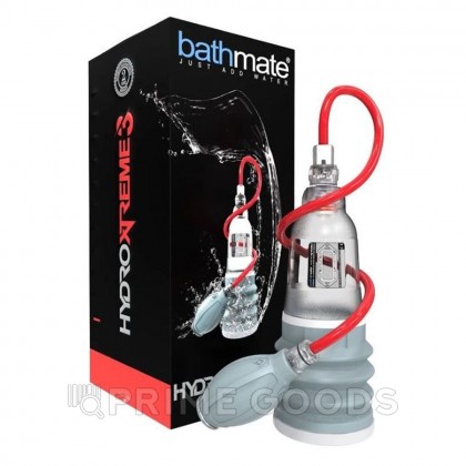 Гидропомпа BATHMATE - HYDROXTREME-3 CRYSTAL, прозрачный от sex shop primegoods фото 2