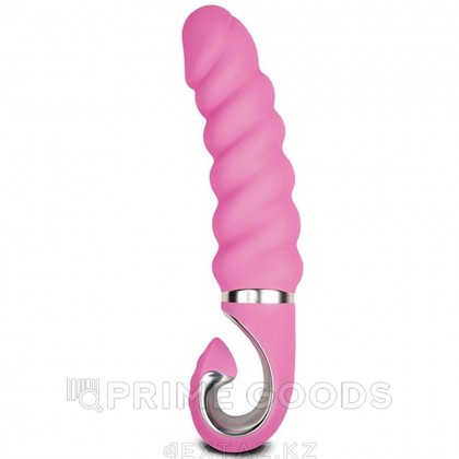 Анатомический вибратор витой Gvibe Gjack-2 22 см, розовый от sex shop primegoods
