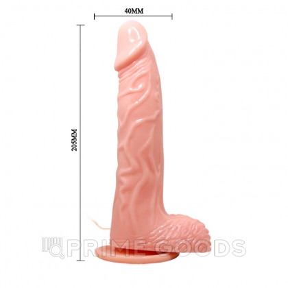 Ротатор-реалистик на присоске (20,5×4 см) от sex shop primegoods фото 8