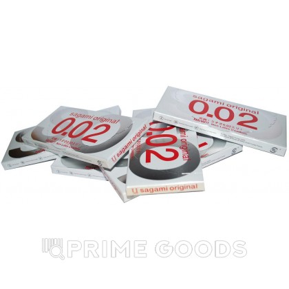 Ультратонкий презерватив - SAGAMI Original 0.02 (полиуретановый) - 1 шт. от sex shop primegoods фото 2