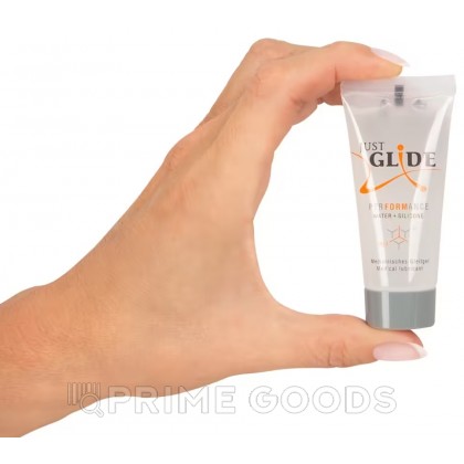 Водно-силиконовая смазка Just Glide Performance 20 мл. от sex shop primegoods фото 3