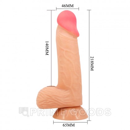Реалистичный фаллоимитатор Lisle (21,8×4,6 см) от sex shop primegoods фото 2