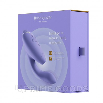 Бесконтактный клиторальный стимулятор Womanizer Duo 2, сиреневый от sex shop primegoods фото 11