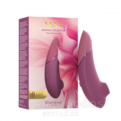 Бесконтактный клиторальный стимулятор Womanizer Next темно-розовый от sex shop primegoods фото 3
