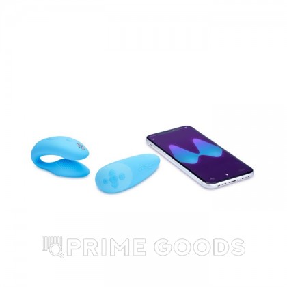 WE-VIBE Chorus Вибратор для пар (голубой) от sex shop primegoods фото 5