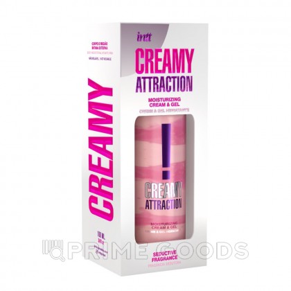 Увлажняющий крем с ароматом ежевики INTT CREAMY ATTRACTION 100 мл от sex shop primegoods фото 2