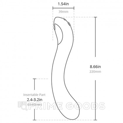 Пульсатор с вибрацией для точки G Lovense Osci 2 от sex shop primegoods фото 6