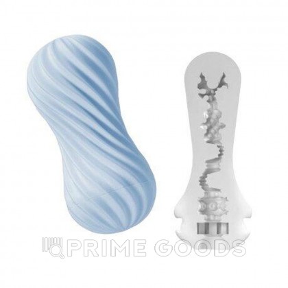 Мастурбатор Tenga Flex Bubbly Blue от sex shop primegoods фото 4