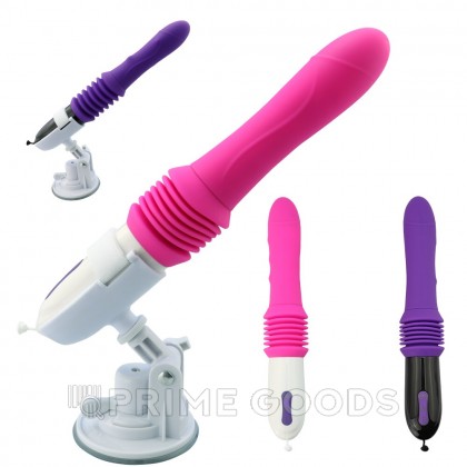 Вибратор-пульсатор с подставкой Telescope от sex shop primegoods фото 4