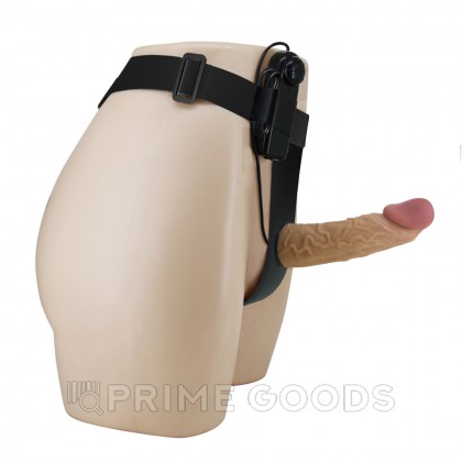 Страпон Draven с вибрацией (17,5*3,7 см) от sex shop primegoods фото 7