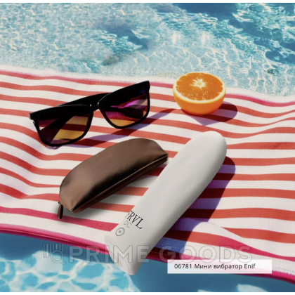 Мини вибратор Enif, цвет белый (SOLAR) от sex shop primegoods фото 2