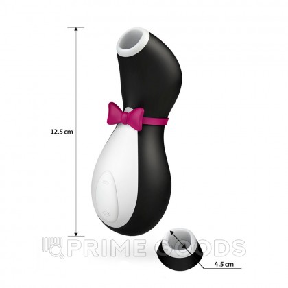 Массажер клитора Satisfyer Pro Penguin NG, черный от sex shop primegoods фото 7