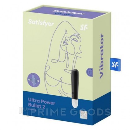 Мини-вибратор Satisfyer Ultra Power Bullet 2 черный от sex shop primegoods фото 4