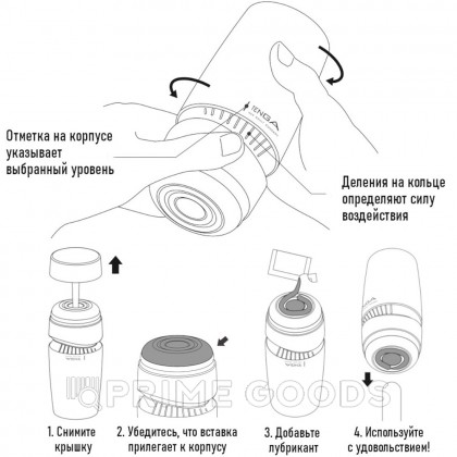 TENGA Aero Мастурбатор Silver Ring от sex shop primegoods фото 9