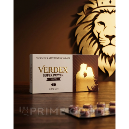 Препарат для улучшения потенции VERDEX (10 таб.) от sex shop primegoods фото 4