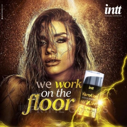 Возбуждающий гель с эффектом вибрации Vibration! Vodka energy (15 мл.) от INTT от sex shop primegoods фото 3