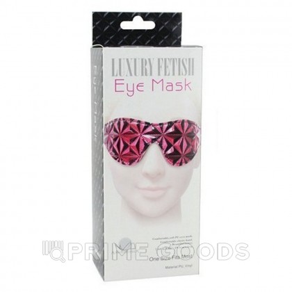 Маска красная EYE MASK от sex shop primegoods фото 4