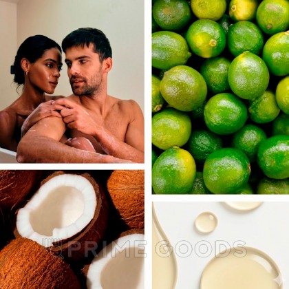 Массажное масло JO Naturals, кокос и лайм, 120 мл от sex shop primegoods фото 2