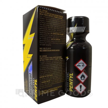 Попперс Original Black label Pentyl 30 мл. от sex shop primegoods фото 5